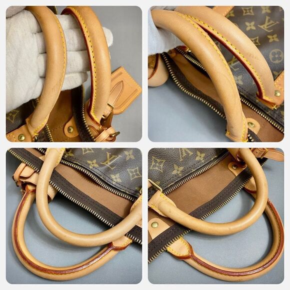 LOUIS VUITTON Monogram Keepall 55 Travel Bag 🧳 LV 29 - Picture 12 of 17